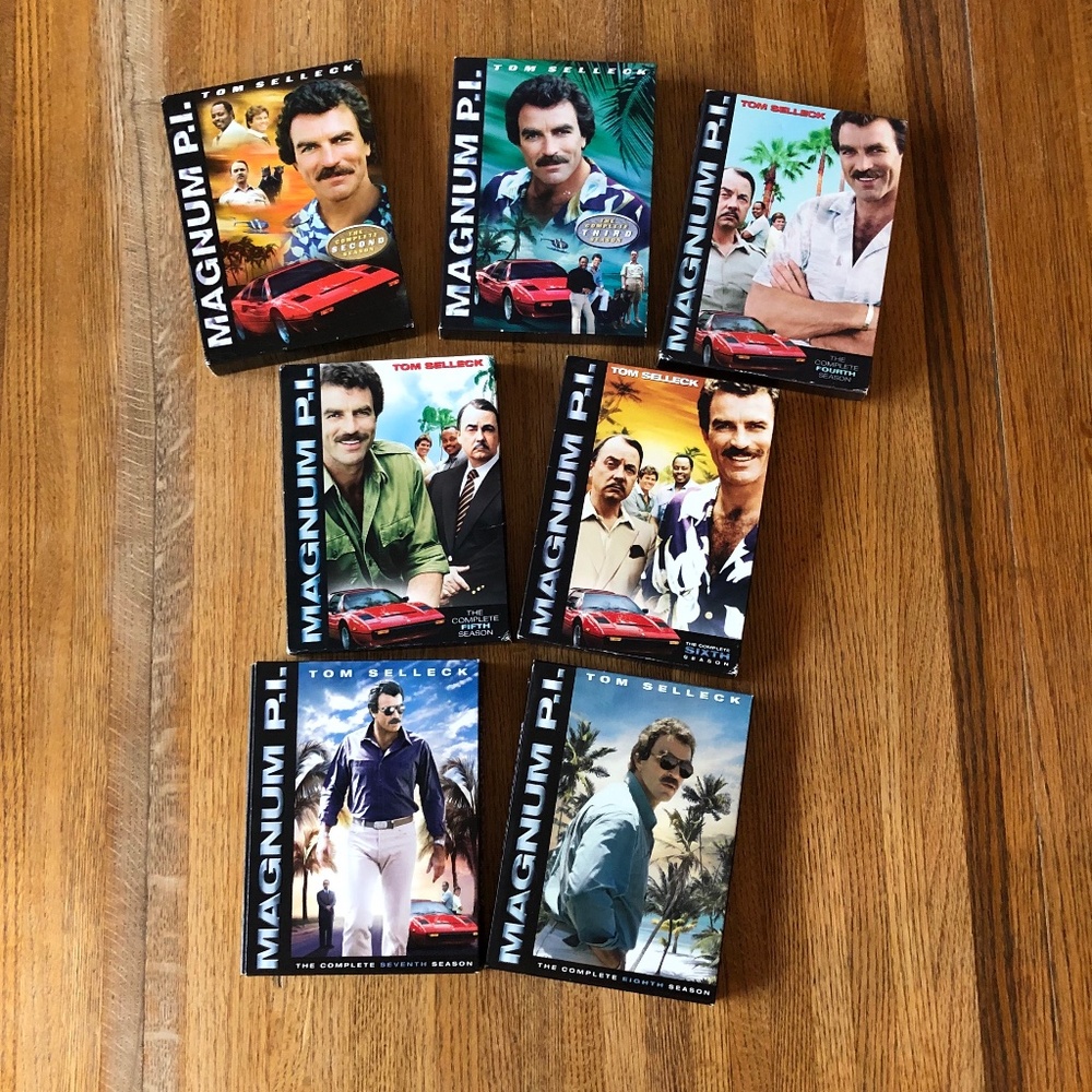 Magnum P.I. DVD (seasons 2- 8)